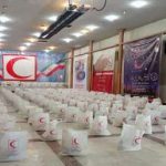 توزیع سه هزار بسته معیشتی طرح هلال رحمت در اصفهان